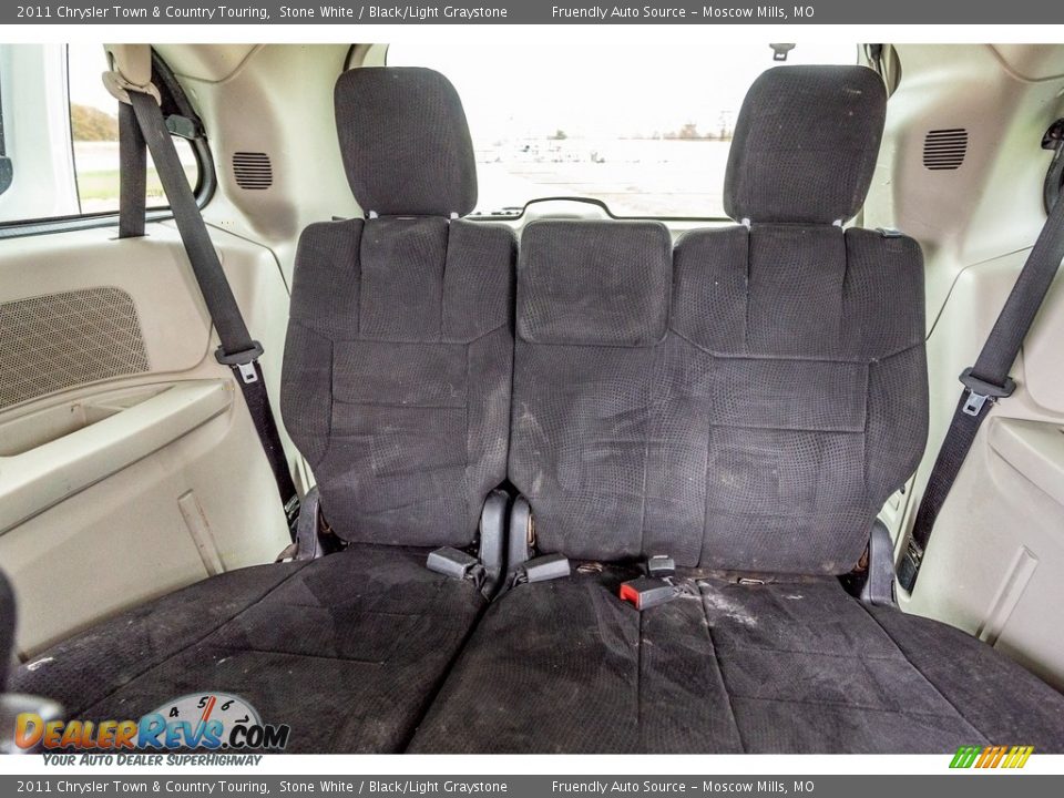 2011 Chrysler Town & Country Touring Stone White / Black/Light Graystone Photo #22