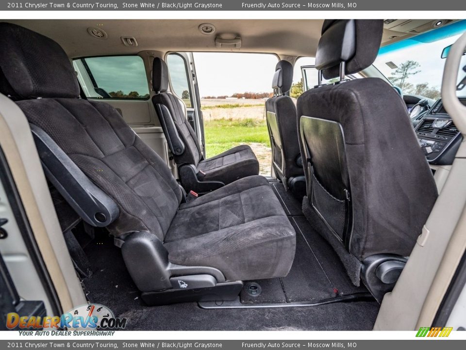 2011 Chrysler Town & Country Touring Stone White / Black/Light Graystone Photo #24