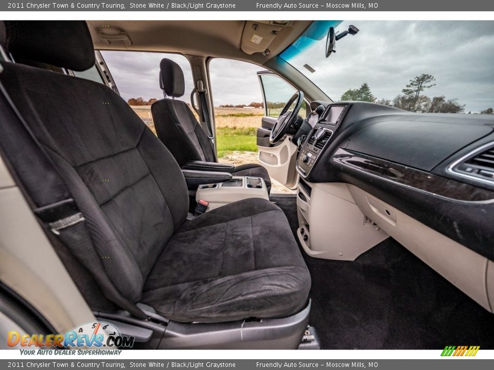 2011 Chrysler Town & Country Touring Stone White / Black/Light Graystone Photo #27