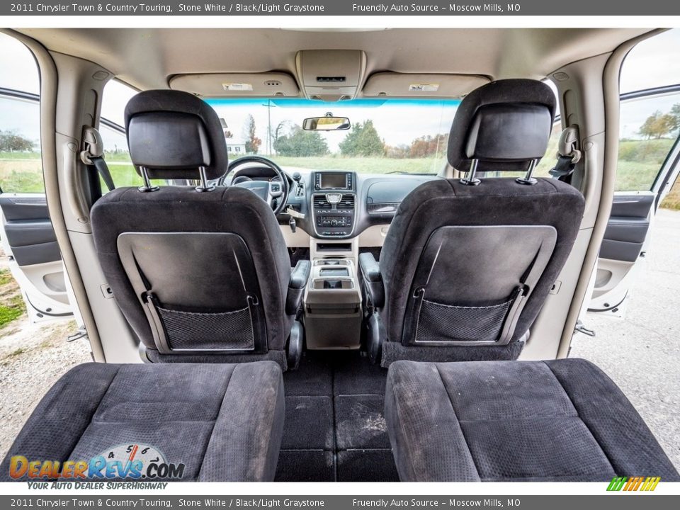 2011 Chrysler Town & Country Touring Stone White / Black/Light Graystone Photo #29