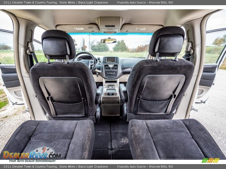 2011 Chrysler Town & Country Touring Stone White / Black/Light Graystone Photo #29