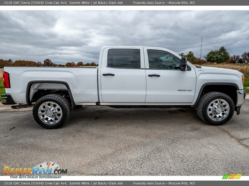 2018 GMC Sierra 2500HD Crew Cab 4x4 Summit White / Jet Black/­Dark Ash Photo #3