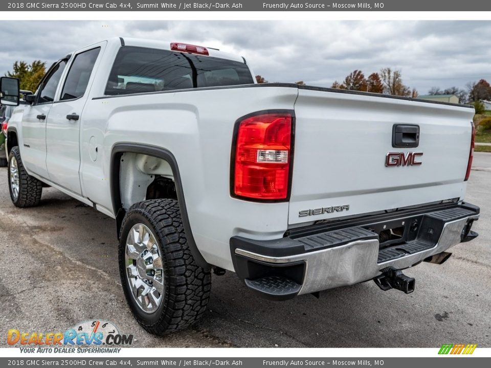 2018 GMC Sierra 2500HD Crew Cab 4x4 Summit White / Jet Black/­Dark Ash Photo #6