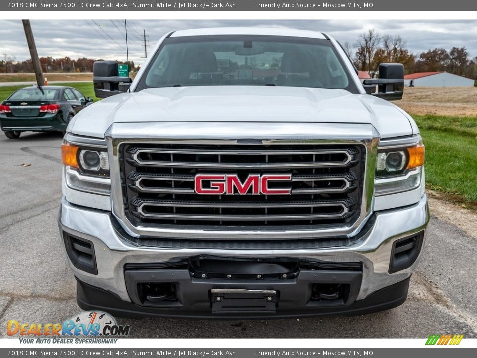 2018 GMC Sierra 2500HD Crew Cab 4x4 Summit White / Jet Black/­Dark Ash Photo #9