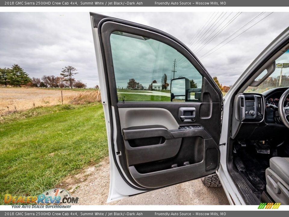 2018 GMC Sierra 2500HD Crew Cab 4x4 Summit White / Jet Black/­Dark Ash Photo #21