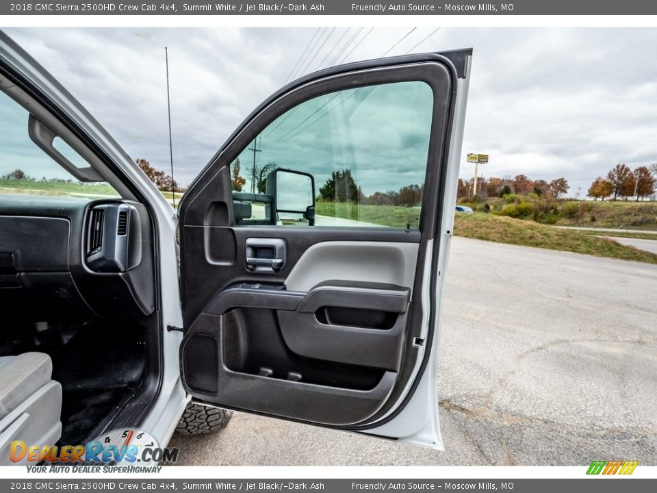 2018 GMC Sierra 2500HD Crew Cab 4x4 Summit White / Jet Black/­Dark Ash Photo #27