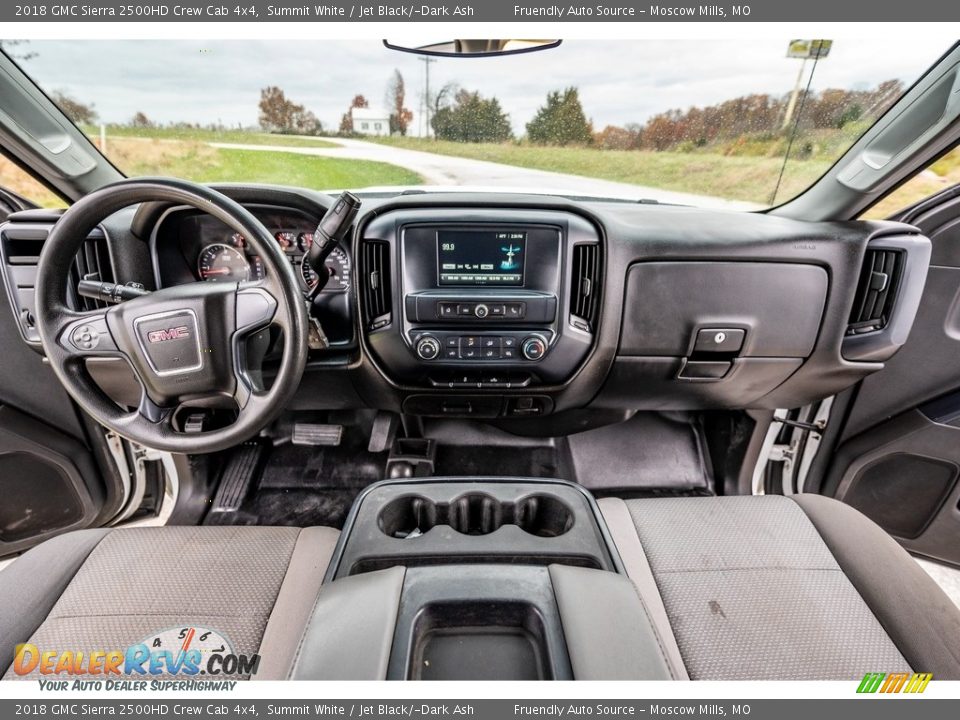 2018 GMC Sierra 2500HD Crew Cab 4x4 Summit White / Jet Black/­Dark Ash Photo #31