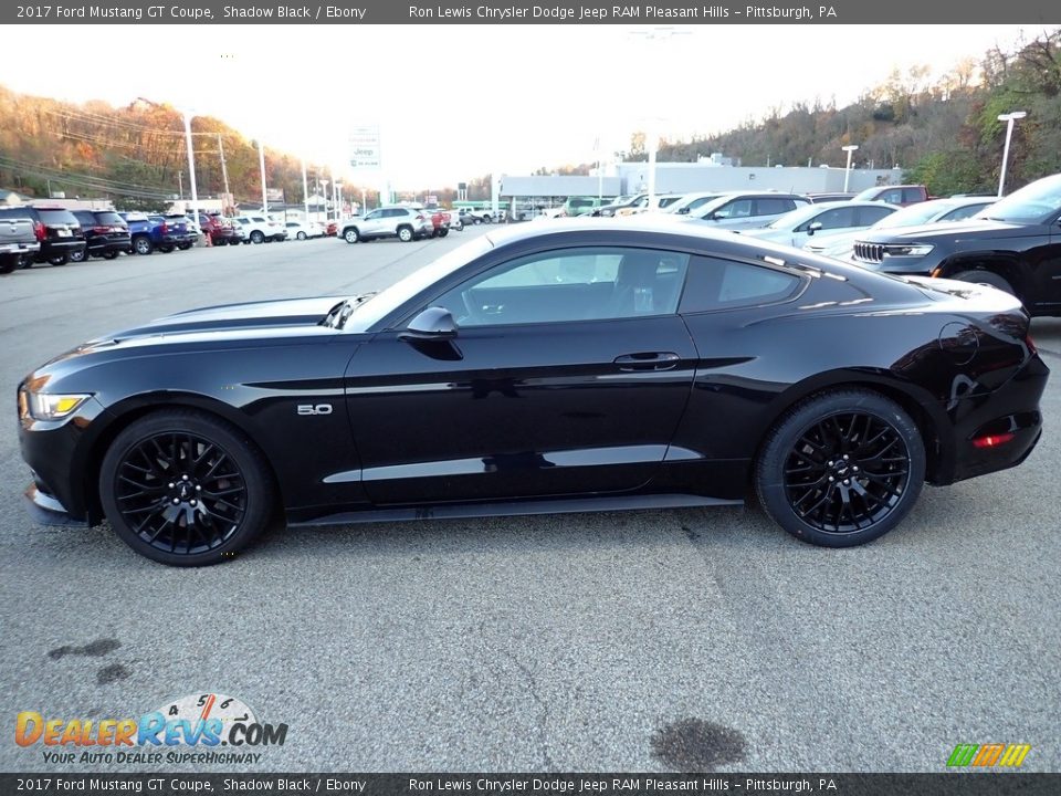 2017 Ford Mustang GT Coupe Shadow Black / Ebony Photo #2