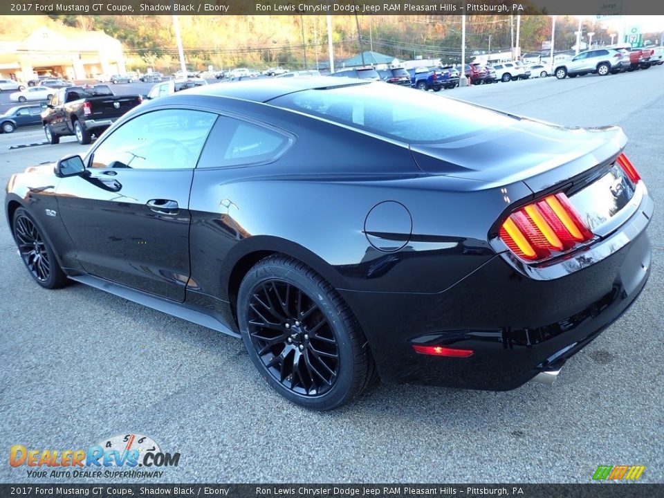 2017 Ford Mustang GT Coupe Shadow Black / Ebony Photo #3