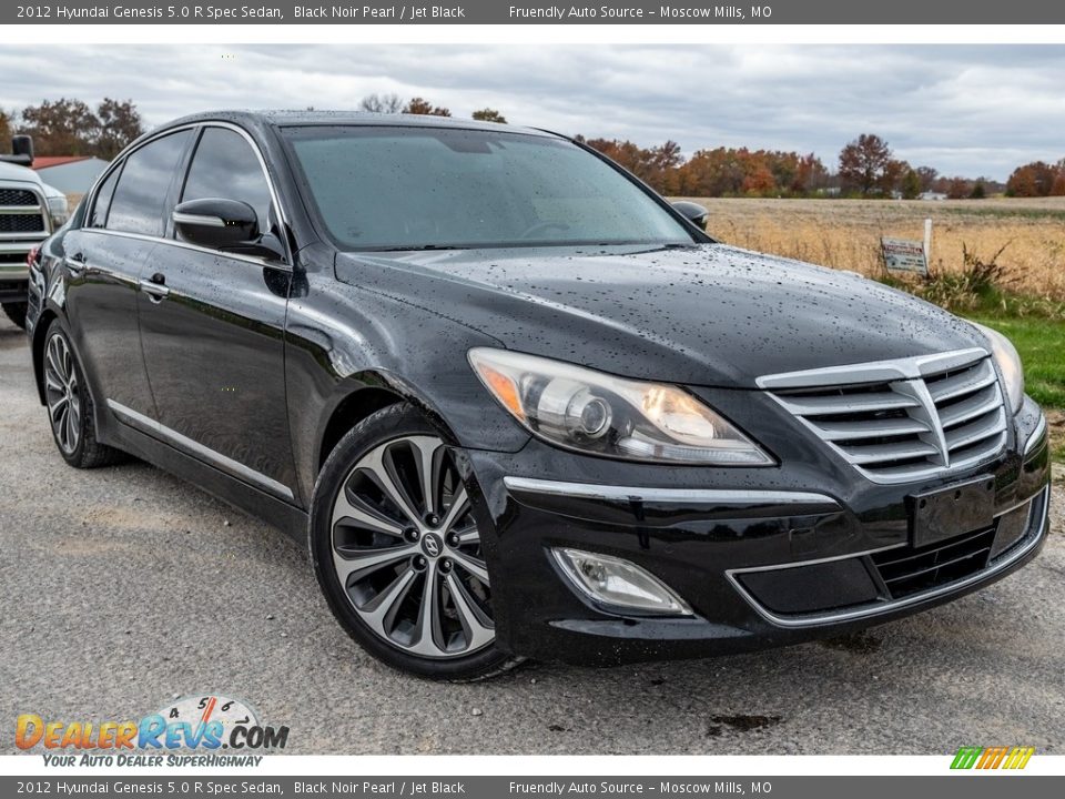 Front 3/4 View of 2012 Hyundai Genesis 5.0 R Spec Sedan Photo #1