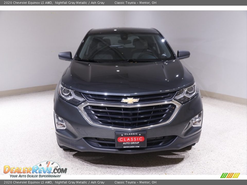 2020 Chevrolet Equinox LS AWD Nightfall Gray Metallic / Ash Gray Photo #2