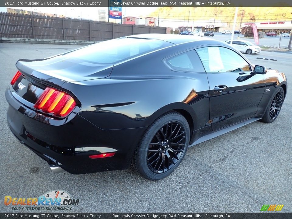 2017 Ford Mustang GT Coupe Shadow Black / Ebony Photo #5