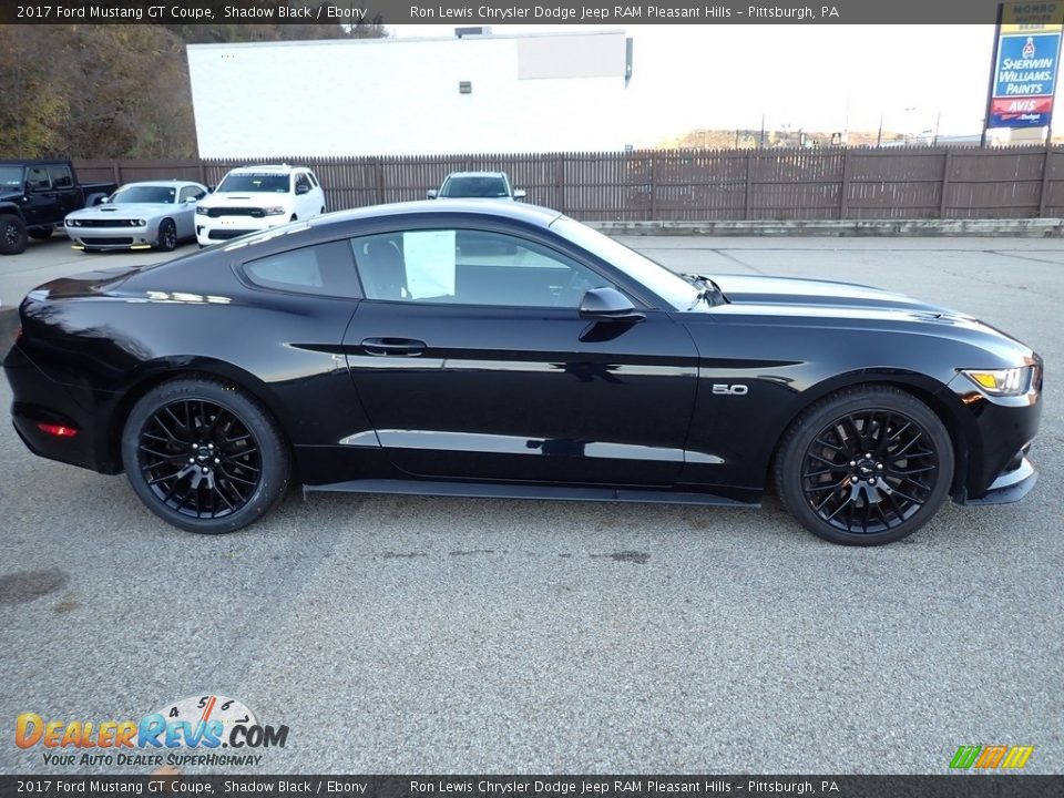 2017 Ford Mustang GT Coupe Shadow Black / Ebony Photo #6