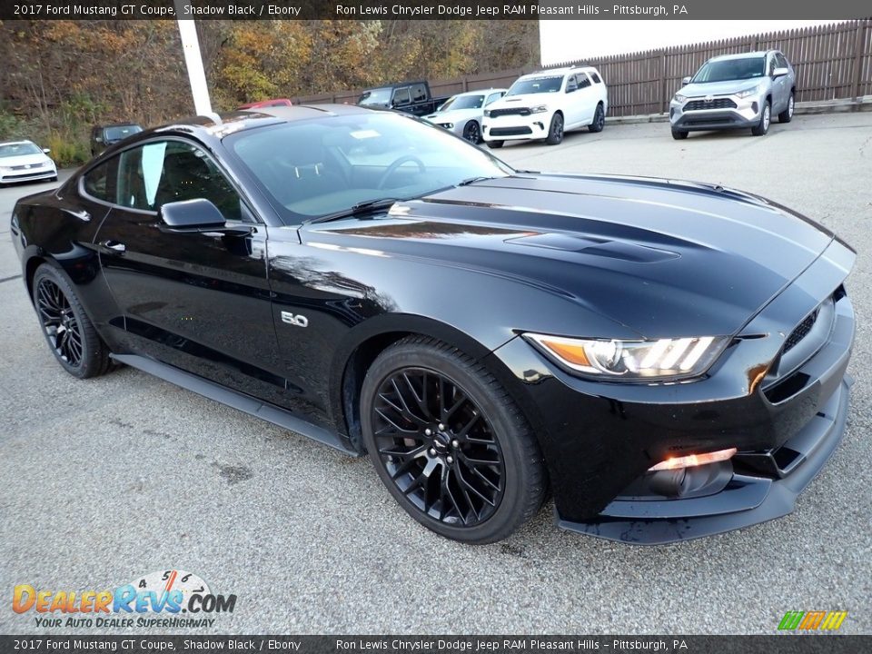 2017 Ford Mustang GT Coupe Shadow Black / Ebony Photo #7