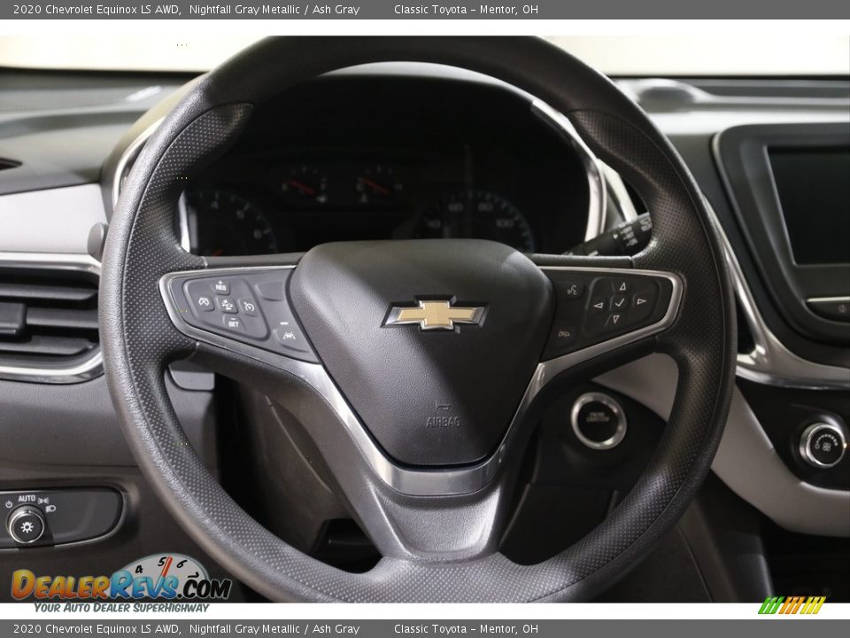 2020 Chevrolet Equinox LS AWD Nightfall Gray Metallic / Ash Gray Photo #7