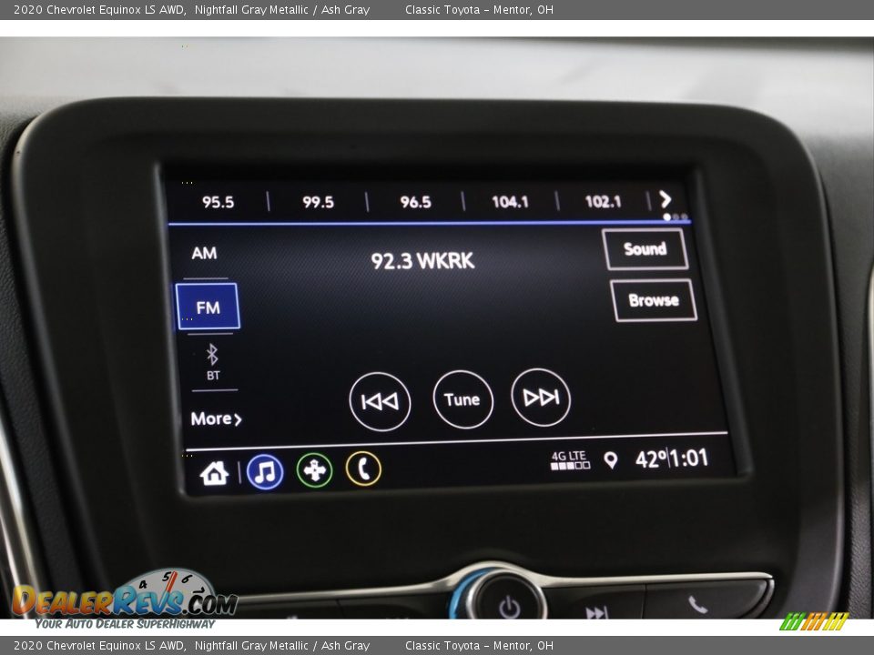 2020 Chevrolet Equinox LS AWD Nightfall Gray Metallic / Ash Gray Photo #10