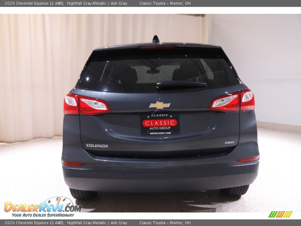 2020 Chevrolet Equinox LS AWD Nightfall Gray Metallic / Ash Gray Photo #16