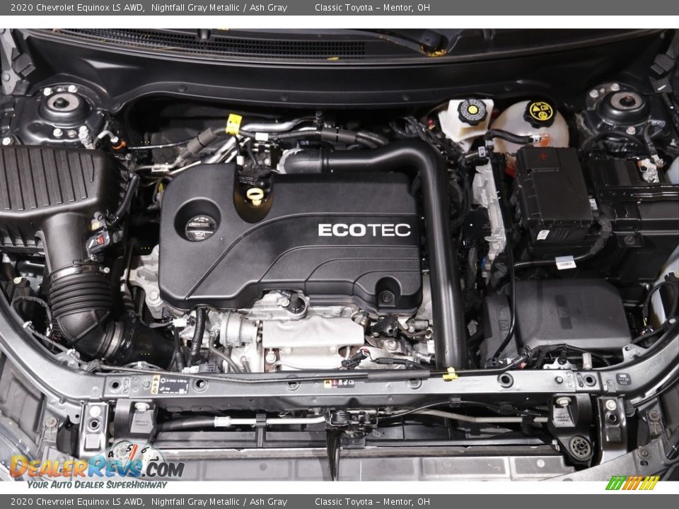 2020 Chevrolet Equinox LS AWD Nightfall Gray Metallic / Ash Gray Photo #17