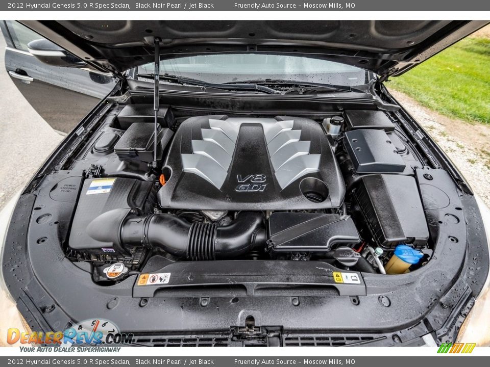 2012 Hyundai Genesis 5.0 R Spec Sedan 5.0 Liter GDI DOHC 32-Valve D-CVVT V8 Engine Photo #16