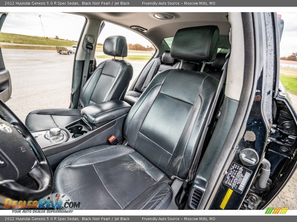 Front Seat of 2012 Hyundai Genesis 5.0 R Spec Sedan Photo #17
