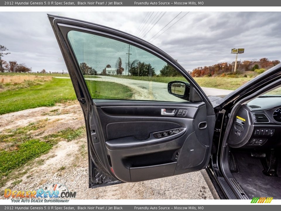 Door Panel of 2012 Hyundai Genesis 5.0 R Spec Sedan Photo #20