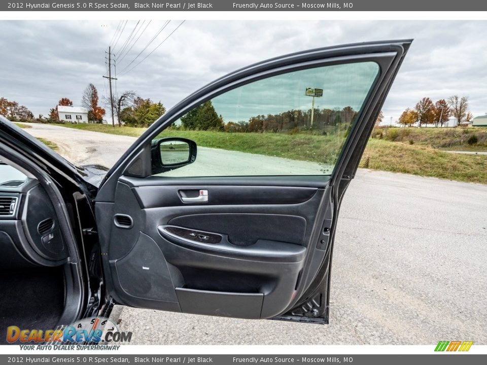 Door Panel of 2012 Hyundai Genesis 5.0 R Spec Sedan Photo #26
