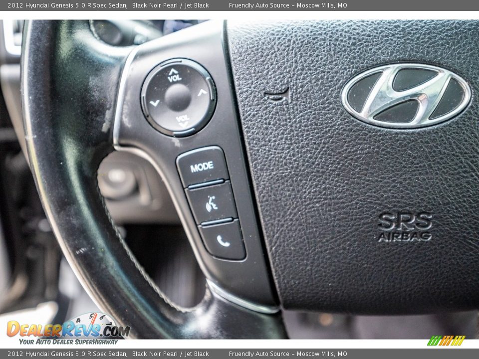 2012 Hyundai Genesis 5.0 R Spec Sedan Steering Wheel Photo #31