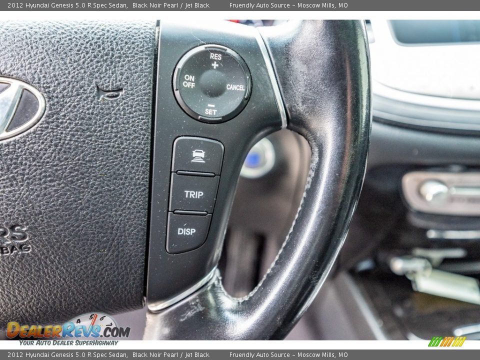 2012 Hyundai Genesis 5.0 R Spec Sedan Steering Wheel Photo #32