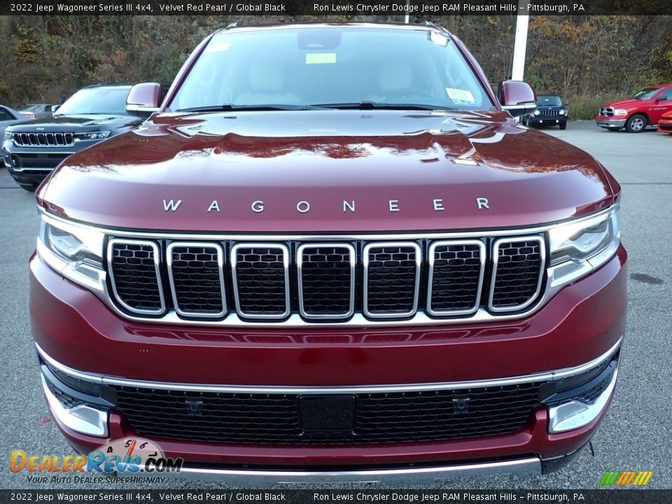 Velvet Red Pearl 2022 Jeep Wagoneer Series III 4x4 Photo #9
