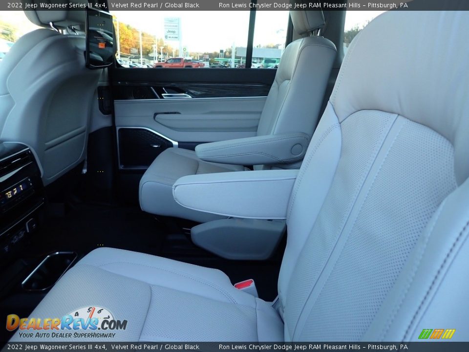 Rear Seat of 2022 Jeep Wagoneer Series III 4x4 Photo #12