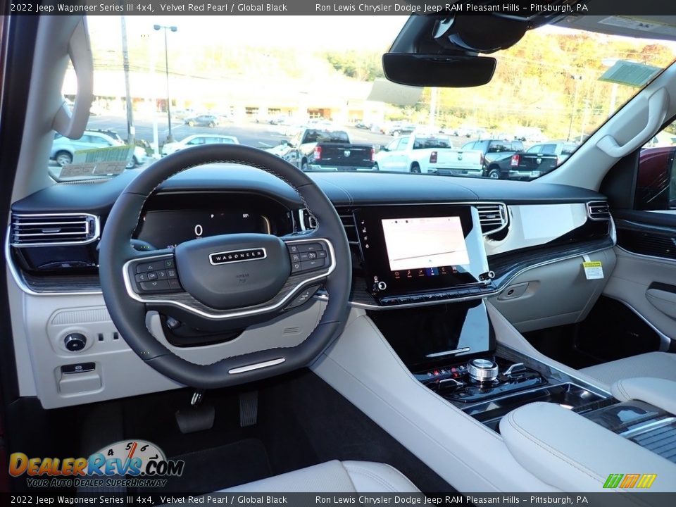 Global Black Interior - 2022 Jeep Wagoneer Series III 4x4 Photo #13