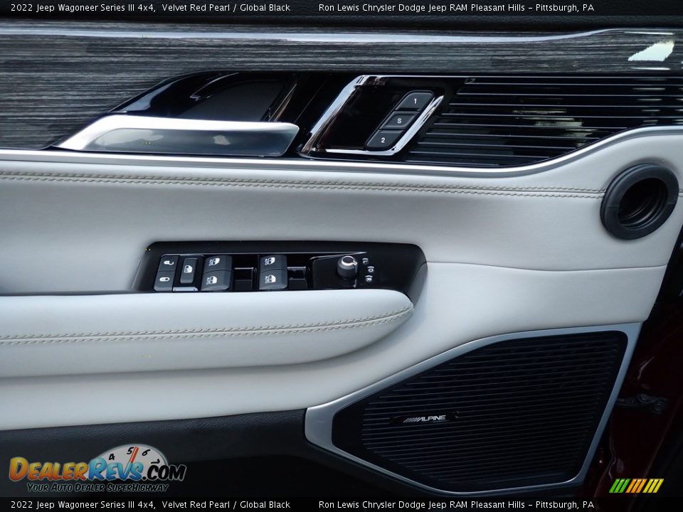 Door Panel of 2022 Jeep Wagoneer Series III 4x4 Photo #14