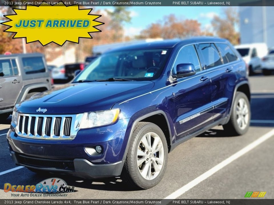 2013 Jeep Grand Cherokee Laredo 4x4 True Blue Pearl / Dark Graystone/Medium Graystone Photo #1