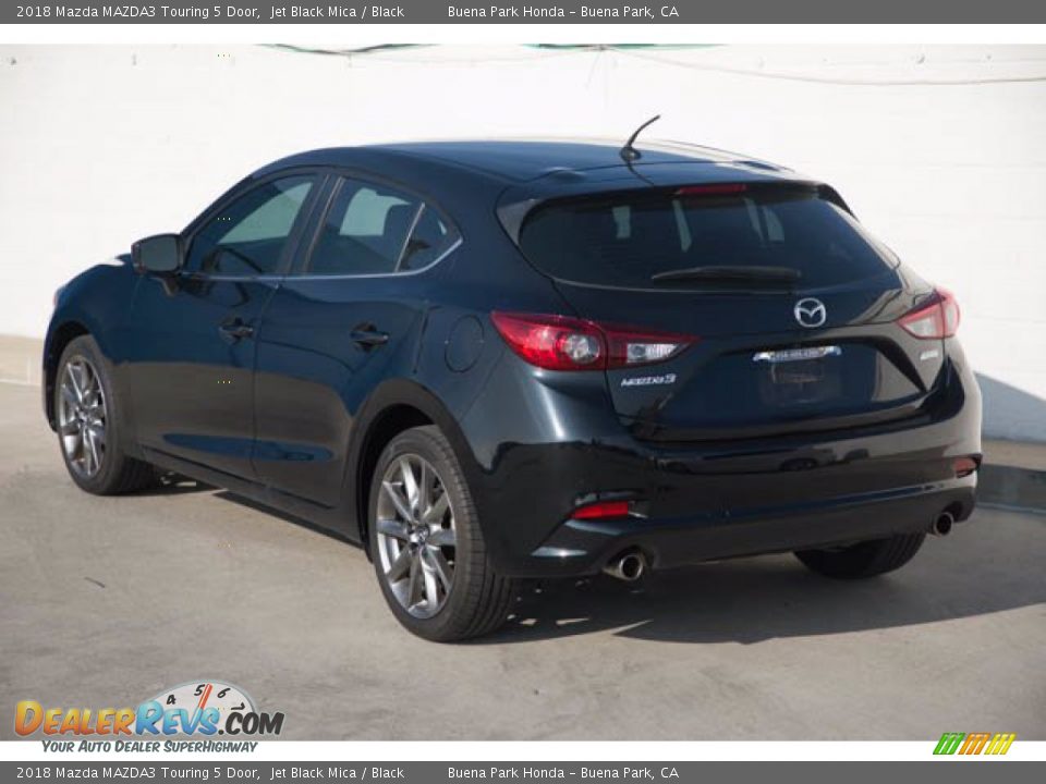 2018 Mazda MAZDA3 Touring 5 Door Jet Black Mica / Black Photo #2