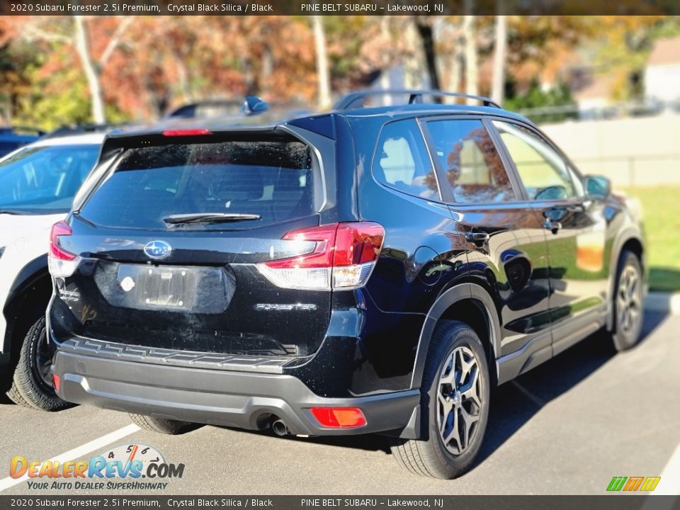 2020 Subaru Forester 2.5i Premium Crystal Black Silica / Black Photo #2