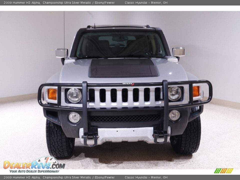 2009 Hummer H3 Alpha Championship Ultra Silver Metallic / Ebony/Pewter Photo #2