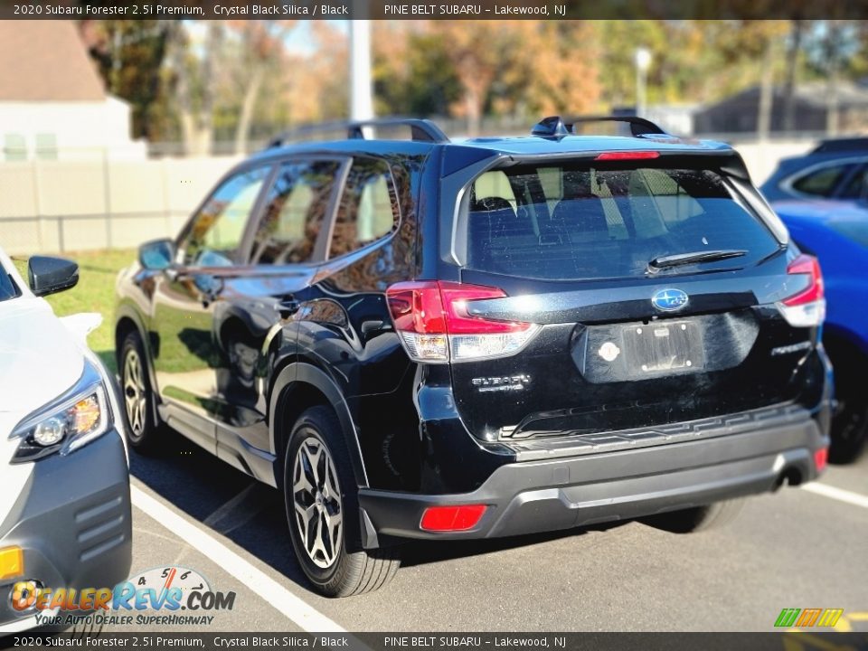 2020 Subaru Forester 2.5i Premium Crystal Black Silica / Black Photo #4