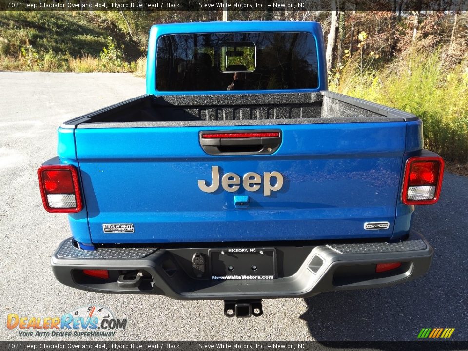 2021 Jeep Gladiator Overland 4x4 Hydro Blue Pearl / Black Photo #7
