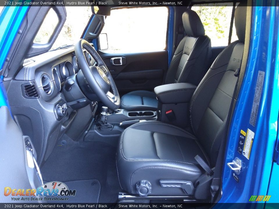 2021 Jeep Gladiator Overland 4x4 Hydro Blue Pearl / Black Photo #11