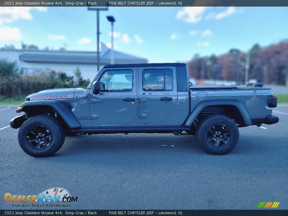 2021 Jeep Gladiator Mojave 4x4 Sting-Gray / Black Photo #6