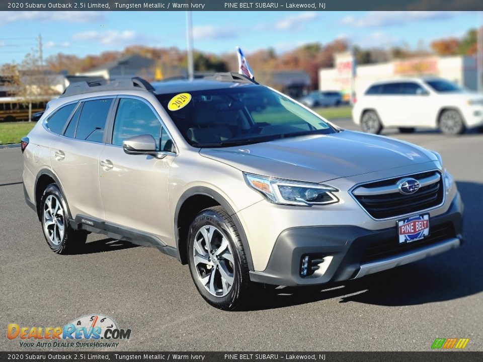 2020 Subaru Outback 2.5i Limited Tungsten Metallic / Warm Ivory Photo #11