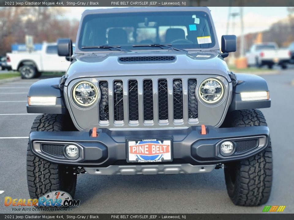 2021 Jeep Gladiator Mojave 4x4 Sting-Gray / Black Photo #7