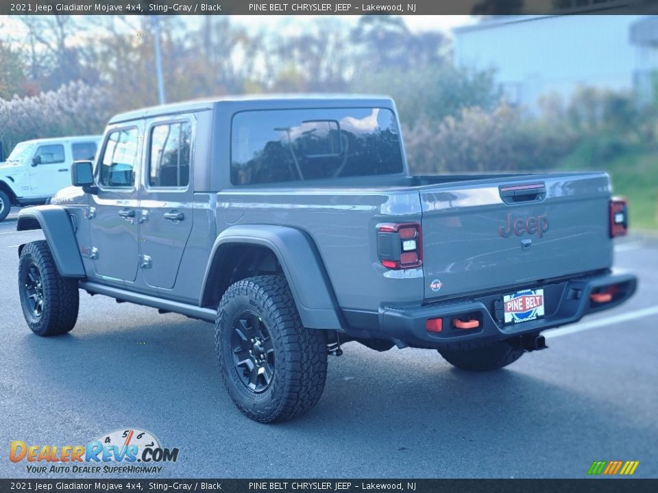 2021 Jeep Gladiator Mojave 4x4 Sting-Gray / Black Photo #8