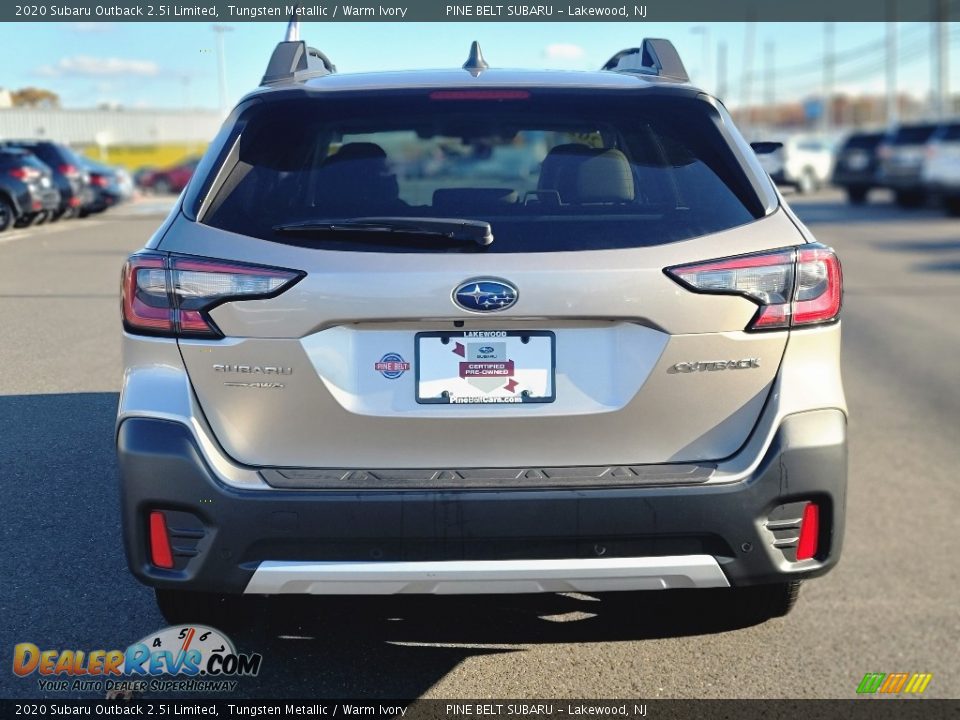 2020 Subaru Outback 2.5i Limited Tungsten Metallic / Warm Ivory Photo #14