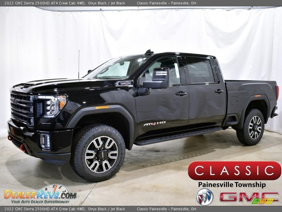 2022 GMC Sierra 2500HD AT4 Crew Cab 4WD Onyx Black / Jet Black Photo #1