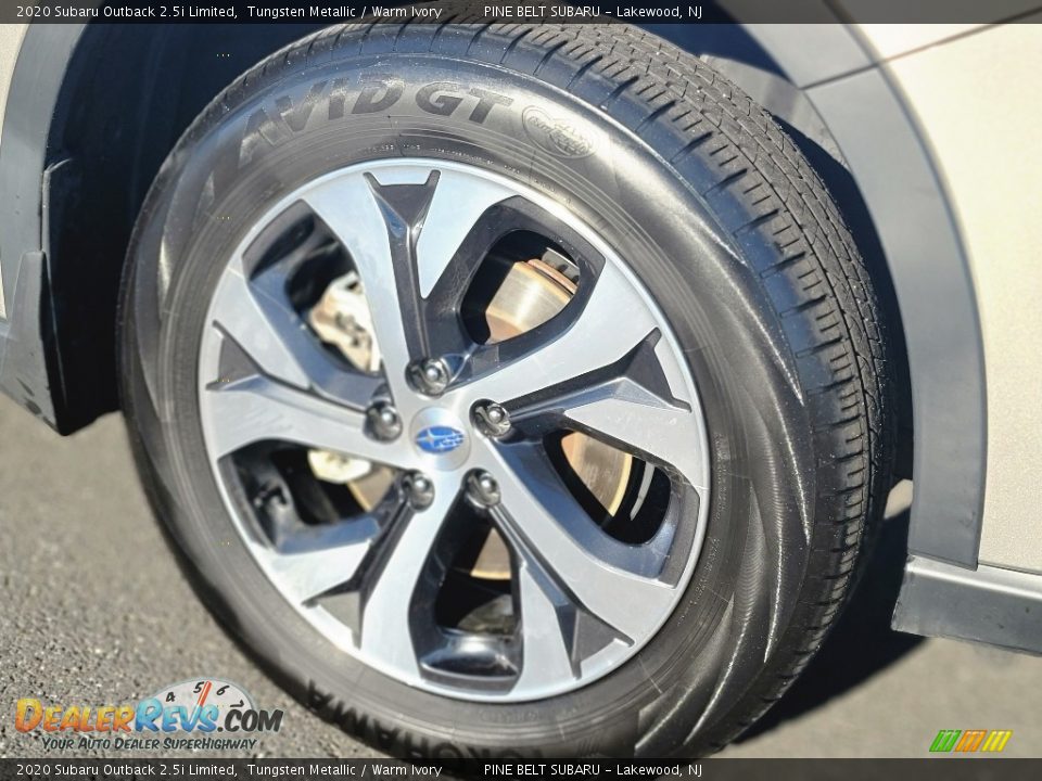 2020 Subaru Outback 2.5i Limited Tungsten Metallic / Warm Ivory Photo #17