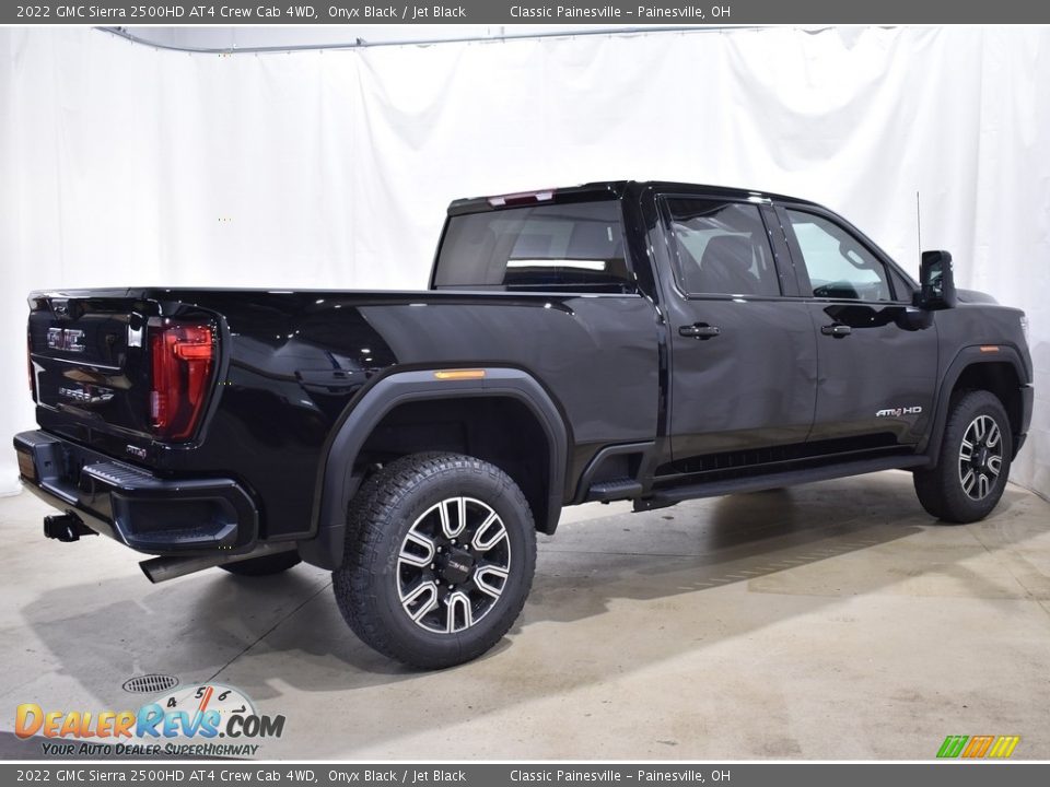 2022 GMC Sierra 2500HD AT4 Crew Cab 4WD Onyx Black / Jet Black Photo #2