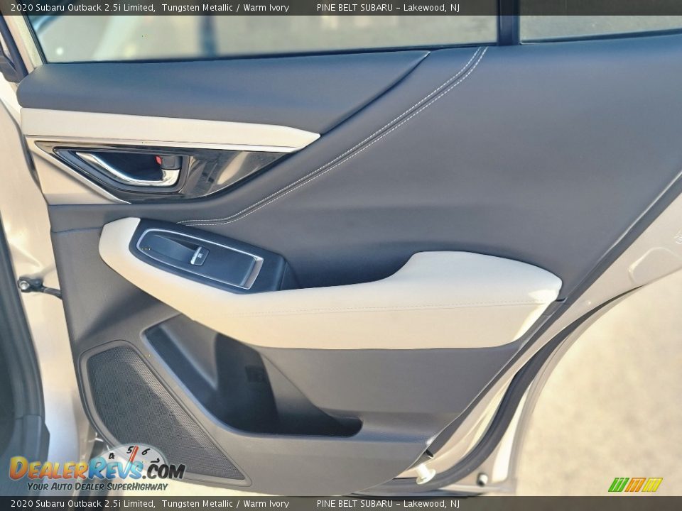 2020 Subaru Outback 2.5i Limited Tungsten Metallic / Warm Ivory Photo #21