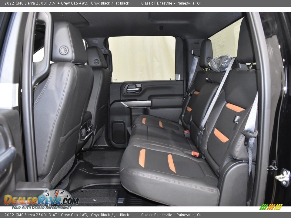 2022 GMC Sierra 2500HD AT4 Crew Cab 4WD Onyx Black / Jet Black Photo #7