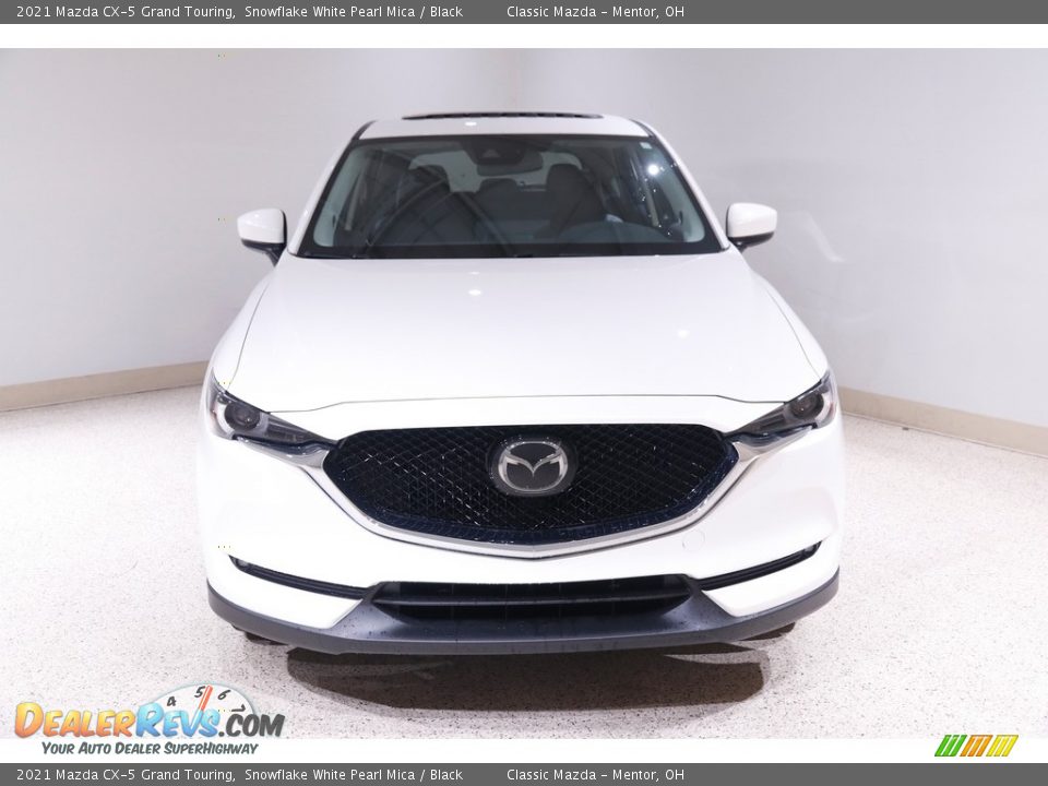 2021 Mazda CX-5 Grand Touring Snowflake White Pearl Mica / Black Photo #2